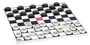Le Jacquet / checkers set - Keith Haring
