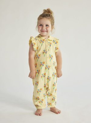 Baby Fireworks all over woven overall