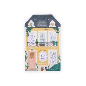 Colouring book + 145 stickers (20 p) Les Parisiennes /6