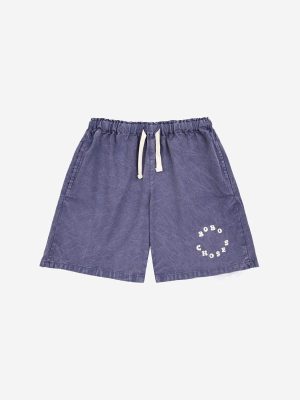 Bobo Choses Circle woven bermuda shorts