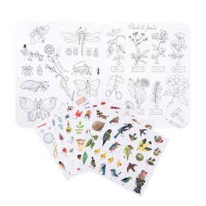 Botanist sticker book Le jardin du moulin - 20 pages /6
