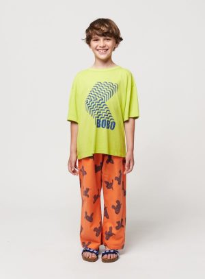 Big Cat all over woven pants