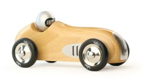 Natural Wood Old Sport Car