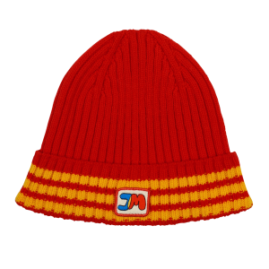 JM Patch Beanie_Red