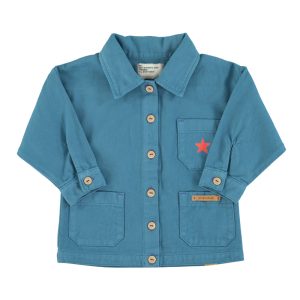 Jacket Bue Multicolor Stripes