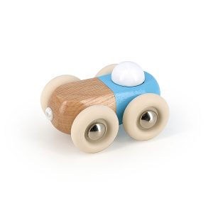 Blue Fifty-Fifty Car