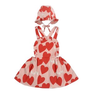 Love Frill Baby Jumpsuit_2PCS