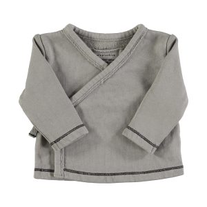 Newborn Cardigan Crew Neck Grey