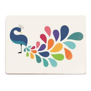 Large painting set peacock - Andy Westface  Vilac