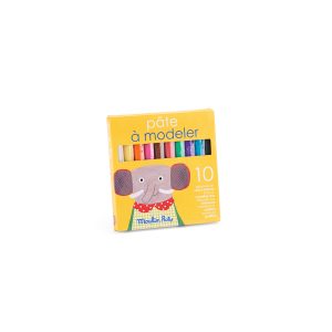 10 sticks of modelling clay Les Popipop Moulin Roty