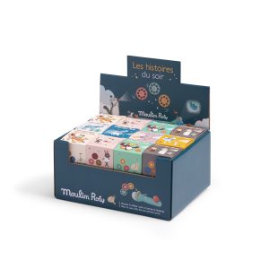 24 assorted boxes of 3 discs for storybook torches Moulin Roty