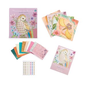 Mosaic craft kit Les Rosalies Moulin Roty