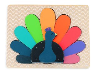 Peacock Wooden Puzzle - Andy Westface
