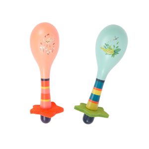 18 assorted maracas Dans la jungle