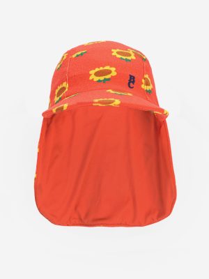 Sunflower All Over Swim Cap