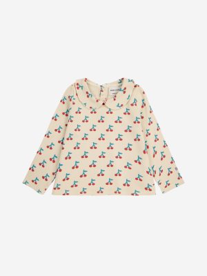 Baby Cherry All Over Collar T-Shirt