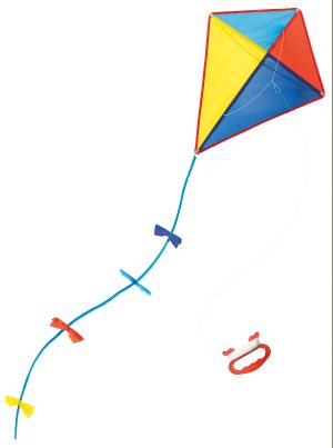 Multi-Coloured Kite Aujourd'Hui C'Est Mercredi