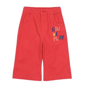 Girls’ Cotton-Polyurethane Trousers