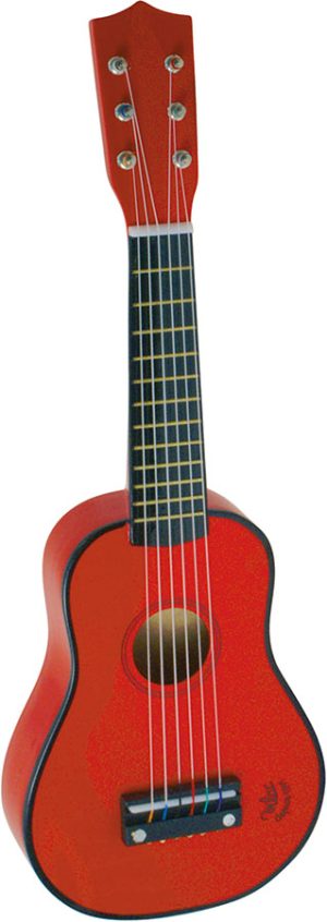 Red guitar