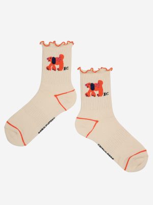 Fairy Dog Short Socks