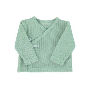 Newborn Cardigan V-Neck Green