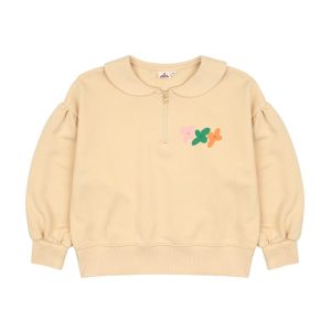 Flower Half-Zip
