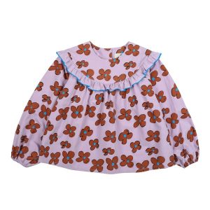 Flower Frill Blouse
