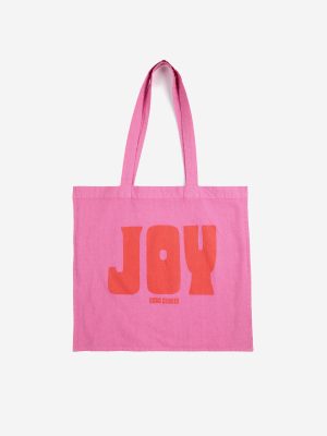 Joy Pink Tote Bag Pack X 10 Uds