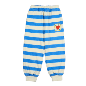 Bird Striped Lounge Pants_Blue