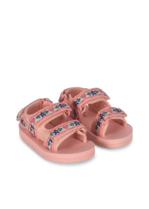 Sun Sandal Printed Peony