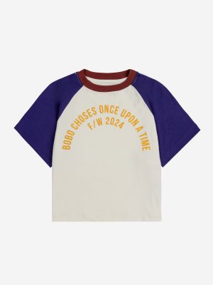 Bobo Circle Ranglan Sleeves T-Shirt