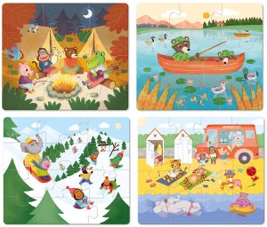 Holidays - Evolutive Puzzle