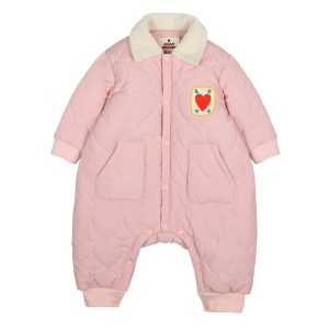 Love Quilted Baby Jumpsuit