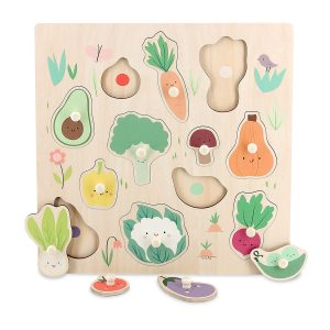 Vegetables Peg Puzzle - Sarah Betz