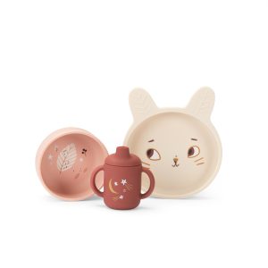 Baby dish set Trois Petits Lapins