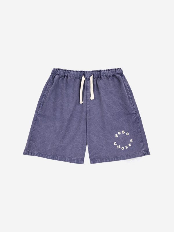Bobo Choses Circle woven bermuda shorts| 124AC08146012
