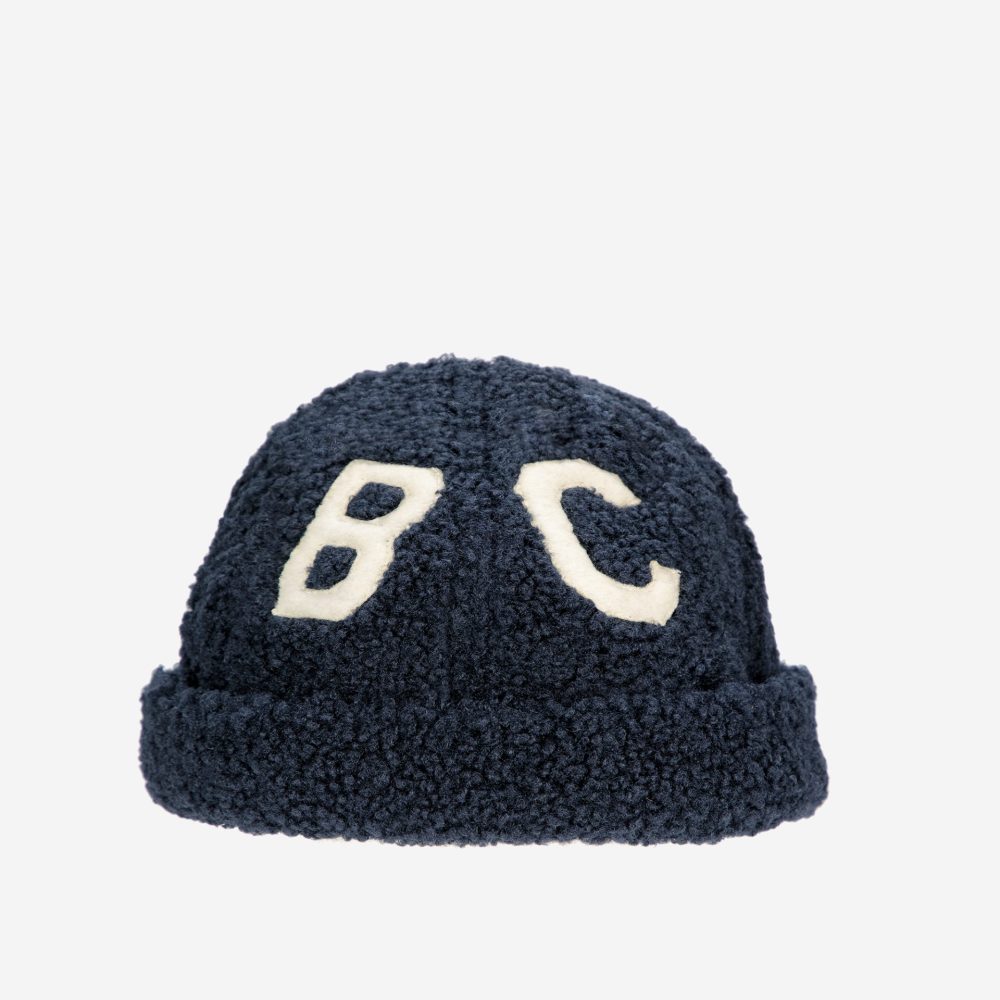 B.C sheepskin beanie