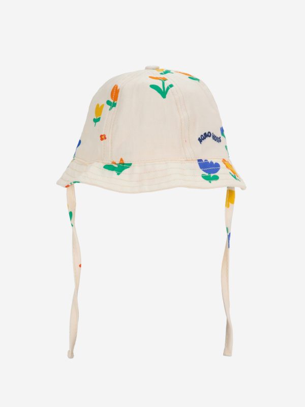 Шапка детская (Garden Party all over hat) торг. марки "BOBO CHOSES", арт. № B125AH00519945, материал: 50% переработанный хлопок, 50% хлопок, размер: H