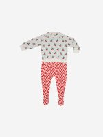 Baby Cherry all over knitted gift set