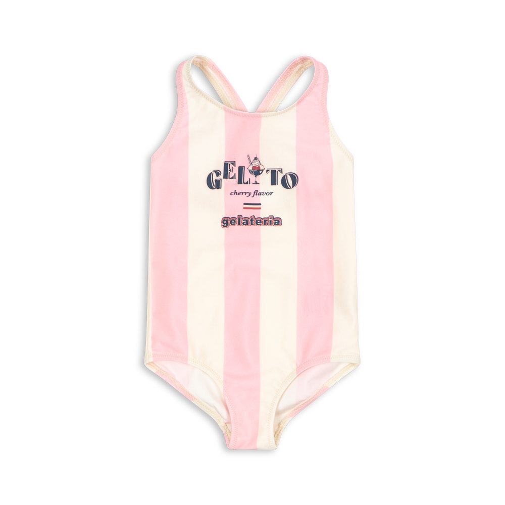 Купальник для девочек (POMIA SWIMSUIT GRS) торг. марки "Konges Slоjd", арт. № KS105040, материал: 82% нейлон, 10% люрекс, 8% эластан, размер: 3г. - 10