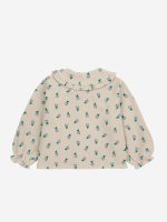 Baby Pansy Flower all over blouse