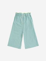 Vichy woven culotte pants| 124AC11240015