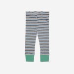 Baby Stripes waffle leggings