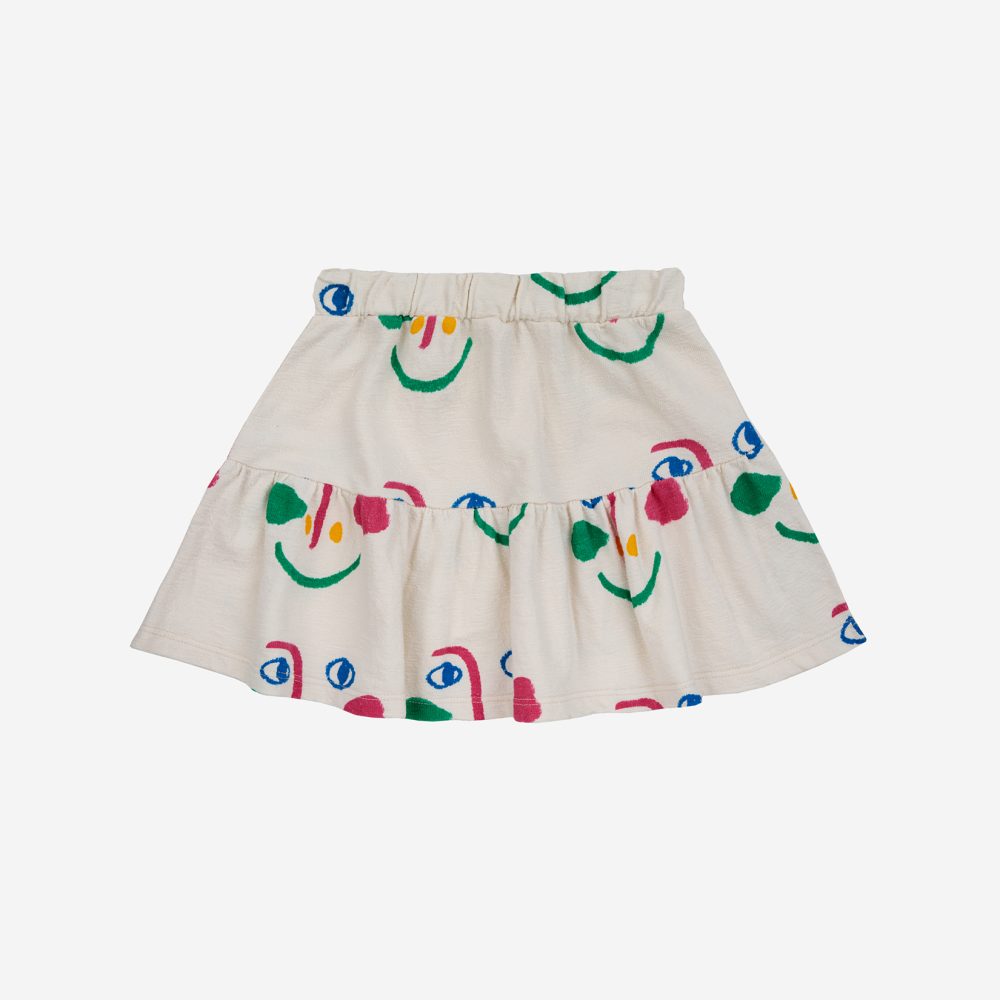 Smiling Mask all over skirt| 124AC08711011