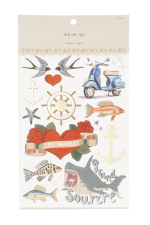 Детские татуировки (TATTOOS) торг. марки "Konges Slоjd", арт. № KS102336, материал: бумага, в наборе 30 смываемых татуировок