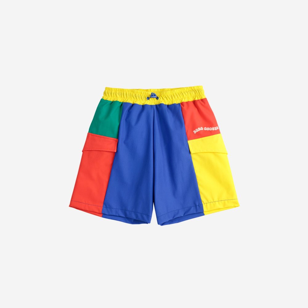 Шорты для плавания (Color block swim board shorts) торг. марки "BOBO CHOSES", арт. № B125AC12099102, материал: 100% полиэстр