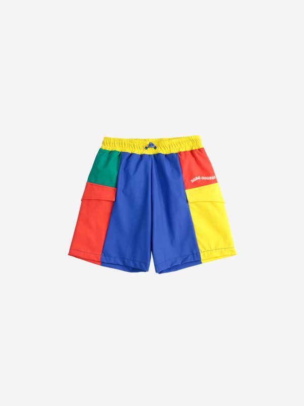 Шорты для плавания (Color block swim board shorts) торг. марки "BOBO CHOSES", арт. № B125AC12099102, материал: 100% полиэстр
