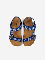 Bobo Choses printed blue sandals| 124AI01741053