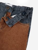 Джинсовые брюки для мальчиков (Bobo Choses color block denim pants - MULTICOLOR,10-11 Years) торг. марки "BOBO CHOSES", арт. № B225AC07899105, материал: 100% органический хлопок, возраст/размер: 10-11 лет