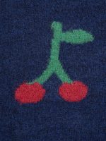 Bobo Cherry all over turtle neck jumper